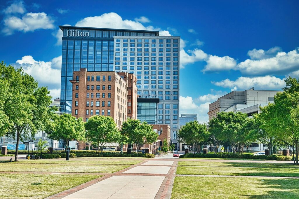 waterfront Hotel park